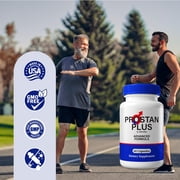 Prostan Plus - Official ProstanPlus Pills For Prostate Heath, All Natural Formula To Support Control, Energy & Overall Well-Being, Review (60 Capsules)