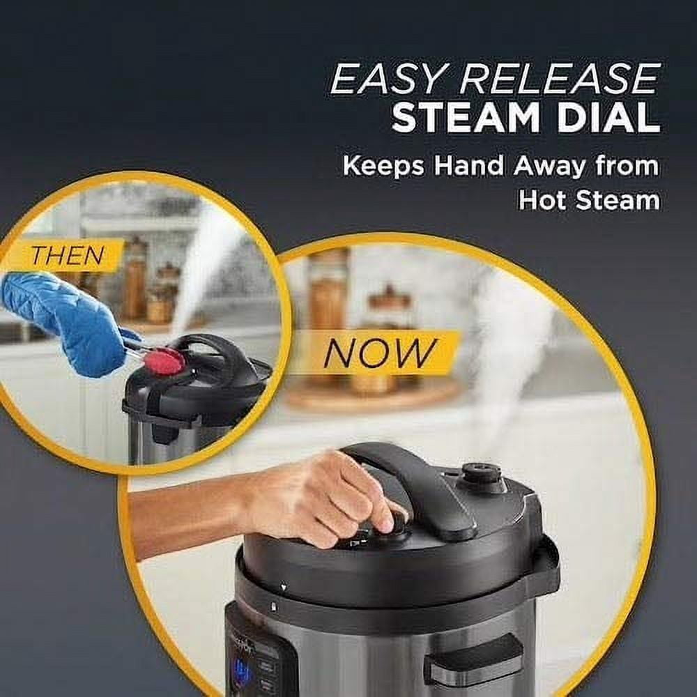 Crock-Pot Express 6-Quart Easy Release Multi-Cooker, Stainless Steel