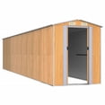 thumbnail image 3 of vidaXL Storage Shed Outdoor Storage Shed for Backyard Patio Galvanized Steel, 3 of 7
