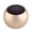 Golden, variant on Mini Portable Bluetooth-compatible Metal True Wireless Stereo Music Player Solid Color Subwoofer Loudspeaker