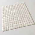 thumbnail image 3 of Azulejos para pared de cocina con mosaico de nácar y conchas naturales sin costuras en arco, 3 of 5