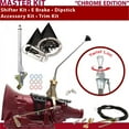 thumbnail image 1 of American Shifter  C4 Shifter Kit Chrome 12 in. E Brake Cable Clevis Trim Kit Dipstick for F75C0, 1 of 1