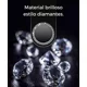 thumbnail image 3 of . 2sets Mica Lente Cámara Glitter Diamantes Para iPhone, 3 of 7