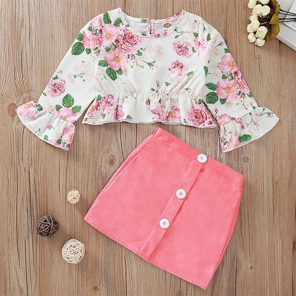 floral outfit for kids