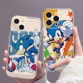 thumbnail image 2 of Funda de teléfono con dibujo de erizo s-sonics, carcasa transparente para iPhone 16, 15, 14 Plus, 13, 12 Mini, 11, iPhone 16, iPhone 13 Pro Max, X, Xs, XR, 7, 8, 2 of 5