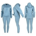 thumbnail image 4 of Womens Sweatsuits 2 Piece Set, Long Sleeve Pullover Oversized Hoodie and Jogger Sweatpants with Pockets, 4 of 6