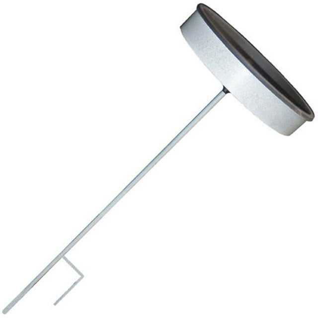 Erva BA10H Heated Bird Bath - Pole Mount, Gray & Black