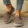 thumbnail image 5 of Women Casual Mesh Sneakers with Thick Sole, Breathable and Lightweight Athletic Shoe, Comfortable Supportive Footwear for Daily Outdoor and Indoor Wear Coffee, 5 of 5