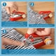 thumbnail image 4 of Máquina de Coser Portátil para el Hogar, Ropa de Viaje Portátil, Telas, Herramienta de Costura DIY, Mini Máquina de Costura Manual, 4 of 5