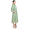 thumbnail image 2 of Vestido camisero con cinto Roman Fashion /Juvenil, 3827-p (Verde militar) verde CH, 2 of 5
