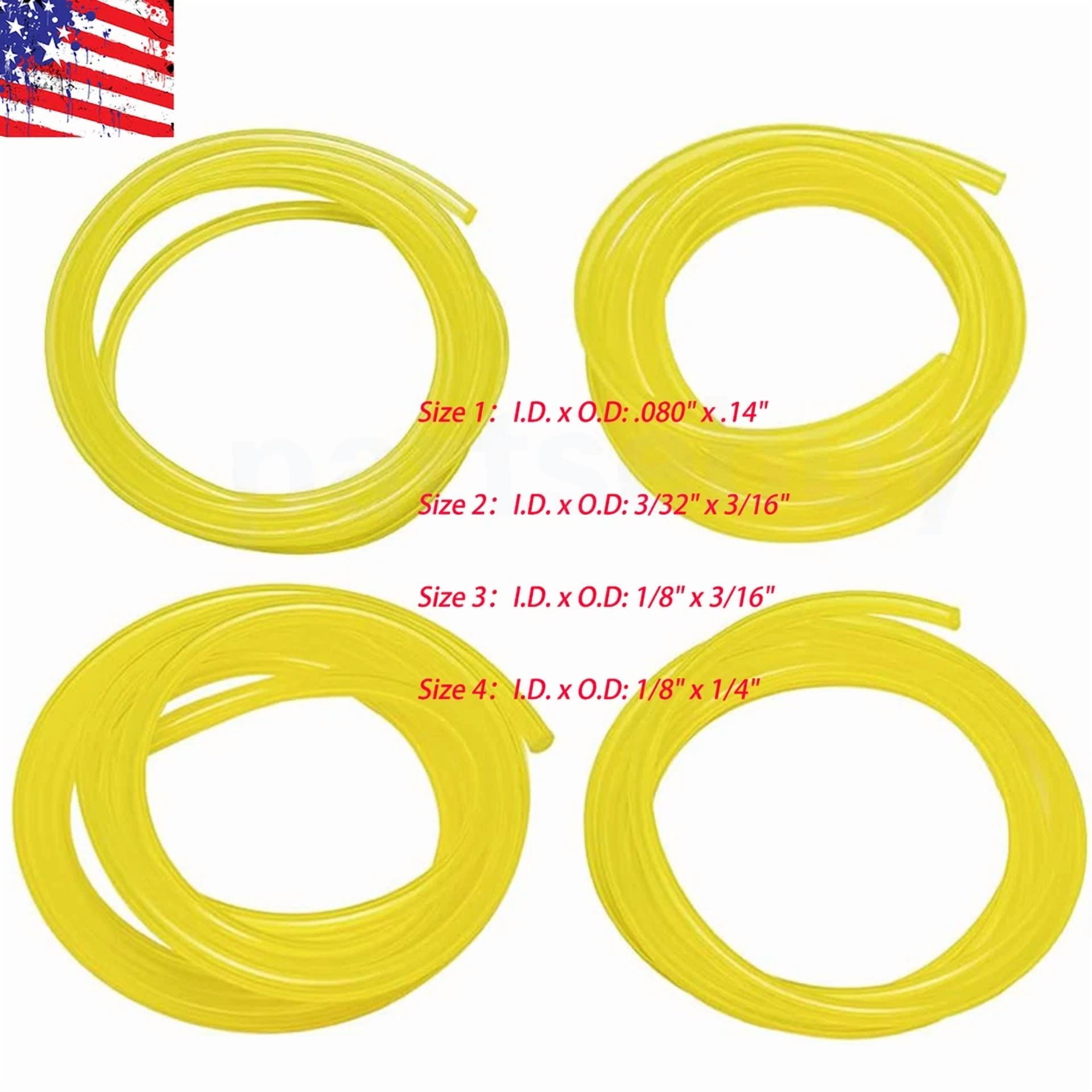 CRESTIN- Usa 4 Sizes Fuel Gas Line Hose Pipe Kit For Poulan Sm132 Sm132Le Sm446E