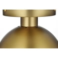 thumbnail image 6 of Living District Eclipse 8 Inch Flush Mount Clear Shade in Chrome, 6 of 9