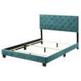 thumbnail image 3 of Home Furniture Suffolk Green Queen Panel Bed, 3 of 6