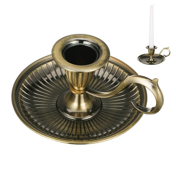 MLINS  Middle Eastern Baroque Candlestick Holder Centerpieces Retro Sticks Work Travel