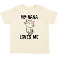 thumbnail image 3 of Inktastic My Nana Loves Me Girls Girls Toddler T-Shirt, 3 of 5