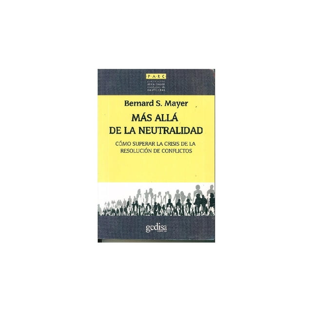 Libro Más allá de la neutralidad Gedisa 9788497841535