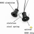 thumbnail image 5 of 2024 Black 9pcs Mini 12v 1w Led Ceiling Recessed Spotlights Ip65, 3000k (120, Warm White)., 5 of 5