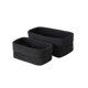 thumbnail image 1 of Large and Small Woven Storage Baskets Practical Nursery Storage Basket for Shelves Closet or Tabletop Organization grey, 1 of 4