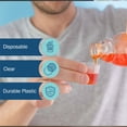 thumbnail image 3 of Tender Gentle Disposable Medicine Cups 1 oz - 30ml [100 ct.] Clear Small Pill Measuring Cups with Clear Markings, 3 of 6