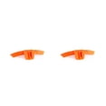 thumbnail image 2 of Ruiboury Motorcycle Helmet Chin Stand Plastic Camera Mount Portable Outdoor Sports Riding Holder Holder Strap Replacing Orange 2Set, 2 of 6