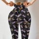 thumbnail image 1 of Puntoco Mujeres Impresión Cintura alta Estiramiento Strethcy Fitness Leggings Pantalones de yoga Puntoco Puntoco-550, 1 of 7