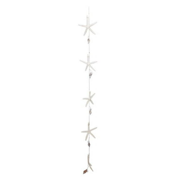 Beachcombers Natural Starfish and Shell 9' Garland
