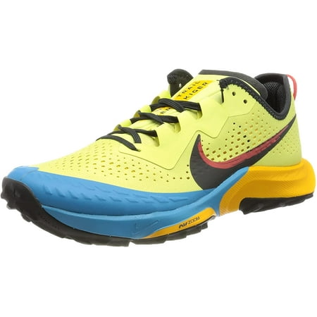 Nike Mens Stroke Running Shoe 8 Limelight Off Noir Laser Blue Dk Sulfur Chile Red