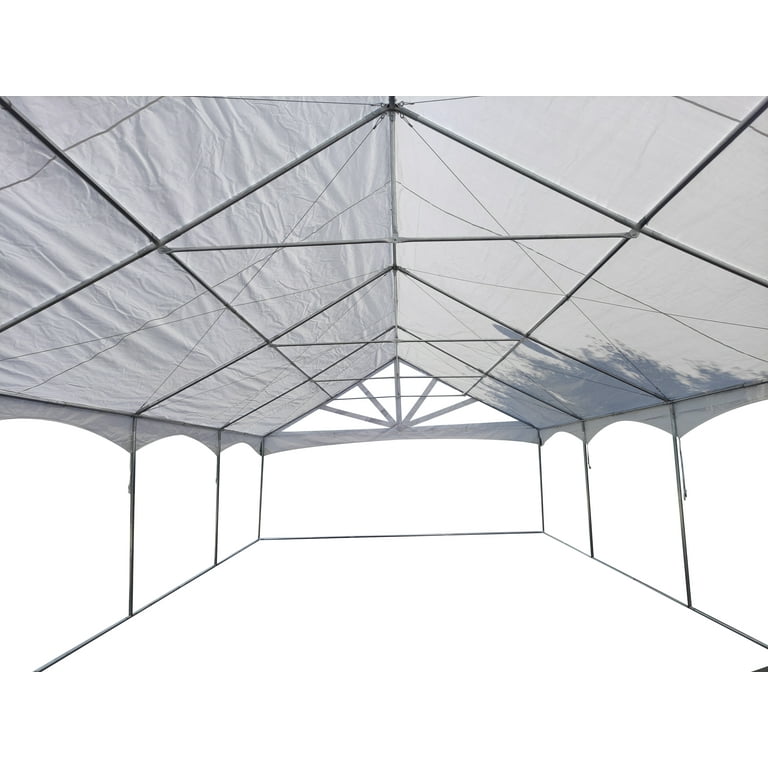 Luxurious Delta Canopies Marquee, 40'x20' Wedding Tent, PVC White