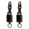 thumbnail image 1 of 2 PCS Easy Pull Buckle Keychain, Olecranon Buckle Stretchable Quick Release Buckle Key  For Boys Girls Bag Pants, 1 of 8