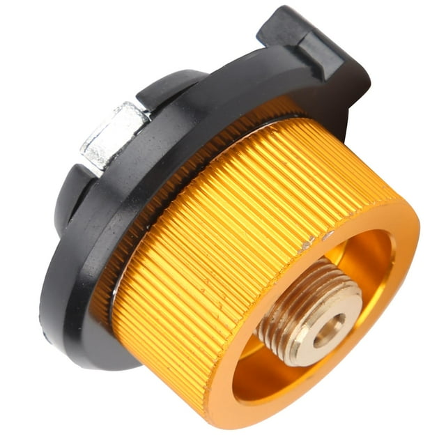 Camping Stove Adapter, Safe To Use Camping Stove Butane Gas Adapter High Reliability Easy Installation Easy To Control for Lindal Valve Canister
