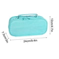 thumbnail image 3 of Matoen Large Capacity Pencil Case with 3 Zipper Compartments – Multi-Layer Pen Bag for University, Office & Travel, Durable Nylon Fabric, Gift for Juniors, Teens, Adults (Birthday/Back to University), 3 of 6