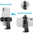 thumbnail image 2 of Soporte universal para trípode para teléfono móvil - Soporte para trípode con rotación de 360° para anillo de luz - Soporte para trípode, 2 of 5