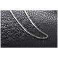 thumbnail image 4 of ADIRFINE 925 Solid Sterling Silver 2mm Round Box Chain, 4 of 6