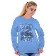 thumbnail image 4 of Nevada Cute State Flower Souvenir Women Crewneck Sweatshirt Brisco Brands S, 4 of 6