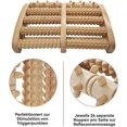 thumbnail image 4 of Gseagtia Premium foot massager roller with INTERCHANGEABLE rollers I Wooden foot roller ideal for home and office I Foot massager for pain prevention and relief I Wooden foot, 4 of 5