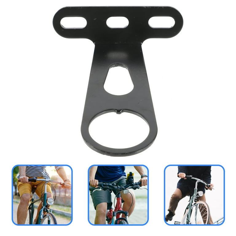 LiheShen Bike Lamp Fork Mount Bike Headlight Bracket Steel Light Holder Bike Equipment Walmart
