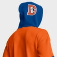 thumbnail image 5 of Men's Fanatics Orange Denver Broncos Helmet Retro Pullover Hoodie, 5 of 7
