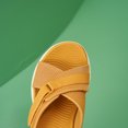 thumbnail image 2 of Deportivas informales cómodas antideslizantes ligeras suela gruesa (398-5 amarillo 37), 2 of 9