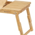 thumbnail image 3 of Lapdesk Table with 1 Drawer and Tilting Top, Brown- Saltoro Sherpi, 3 of 6