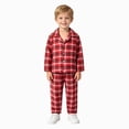 thumbnail image 4 of HFHAPW Girls Pajamas Button Long Sleeve 2 Piece Pajama Set with Pants Kids Sleepwear PJs for Girls,3-6 M, 4 of 9