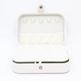 thumbnail image 5 of Jewelry box 16x11x5 cm PU leather White, 5 of 5