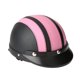 thumbnail image 4 of Moto Scooter cara abierta medio casco de cuero con visera UV, 4 of 8
