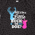 thumbnail image 4 of Inktastic Gender Reveal Will It Be a Little Buck or Doe? Girls Baby Bodysuit, 4 of 5
