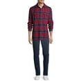 thumbnail image 3 of George Men's Long Sleeve Flannel Shirt, 3 of 6