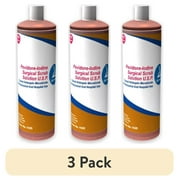 (3 pack) Surgical Scrub Dynarex, First-Aid Antiseptic, 16 oz.. Bottle, 7.5% Povidone Iodine | 1 Bottle