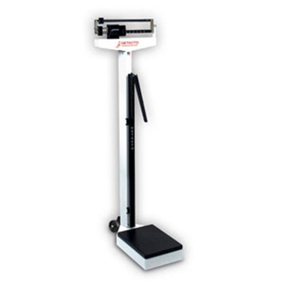 Detecto Eye Level Beam Scale with Height Rod & Wheels