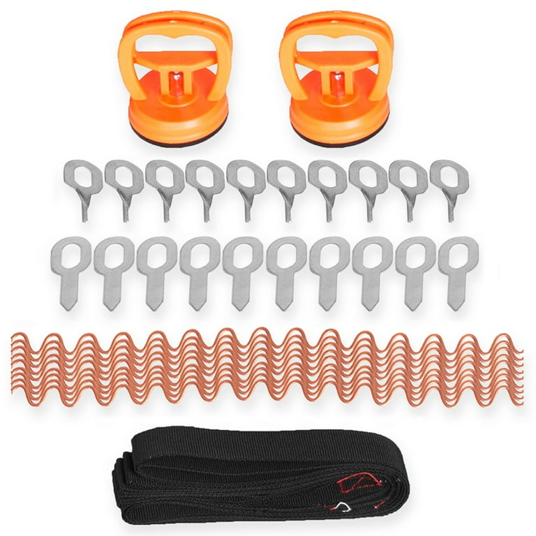 VEVOR Car Dent Puller Kit ,Dent Puller 85cm Dent Pull Lever 6 Claw Hook +  Accessories Paintless Dent Removal Kit 850 mm Dent Pull Lever Bar Kit for