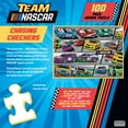 thumbnail image 4 of MasterPieces 100 Piece Kids Puzzle - NASCAR Chasing Checkers - 14"x19", 4 of 5