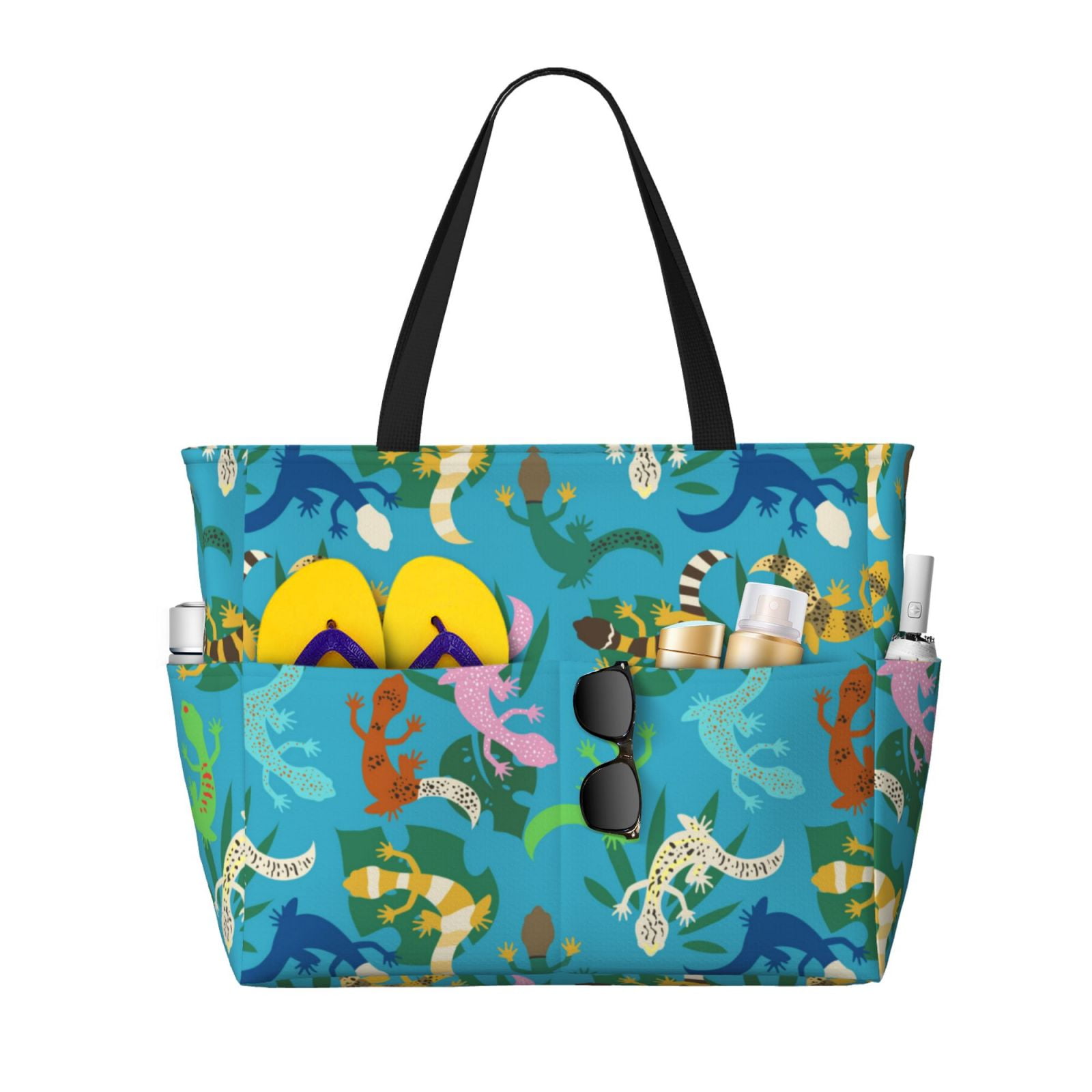 XXL Gummi-Strandtasche – Wasserdicht, Sandfest & Mega Praktisch Für Beach & Shopping