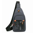 thumbnail image 1 of Casual Fashion Men Chest Bag Crossbody Bag Multi-Functional Travel Single Shoulder Pack - Horizontal, 1 of 5